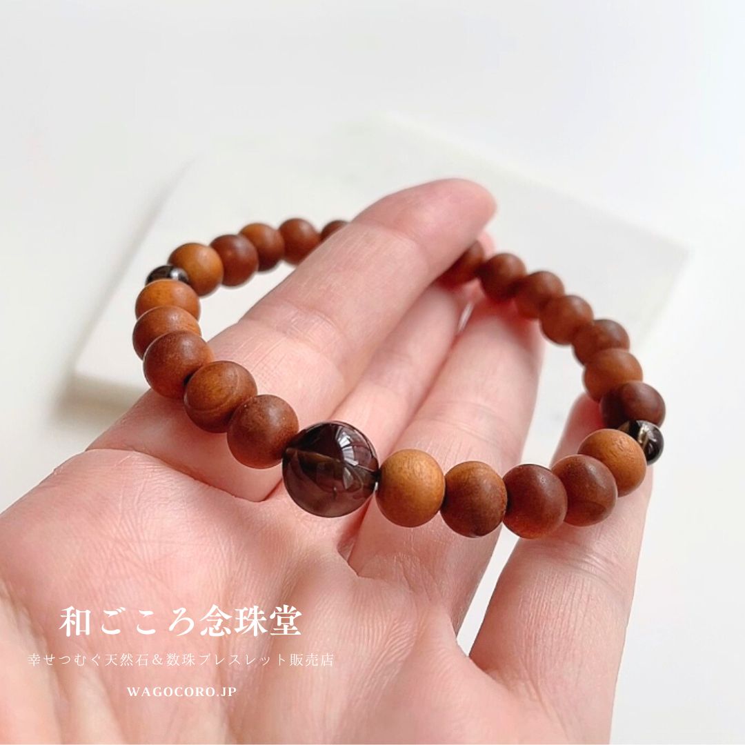 白檀 数珠ブレスレット シリーズ 再入荷のお知らせ